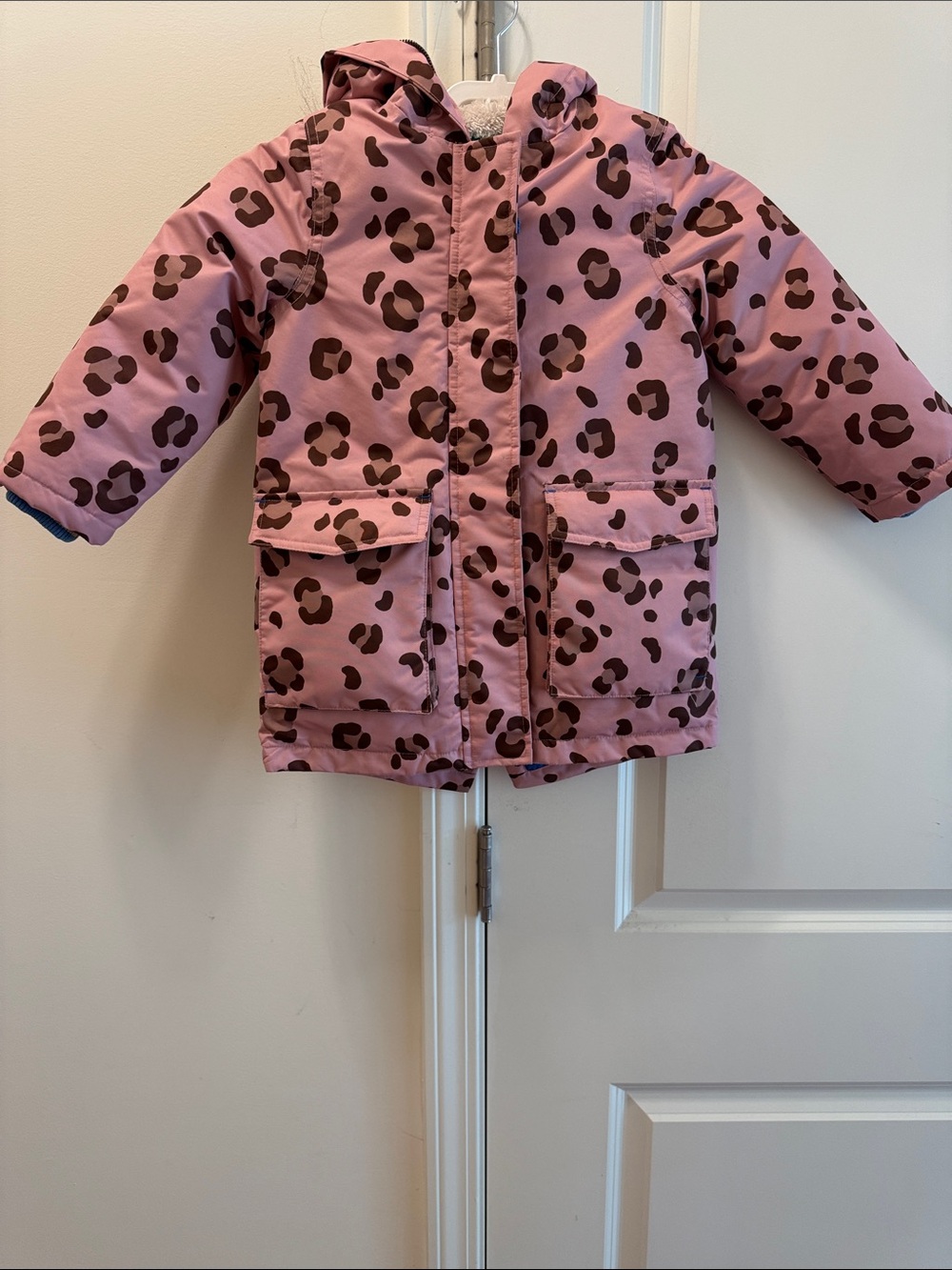 Mini Boden Girl printed Puffer Jacket